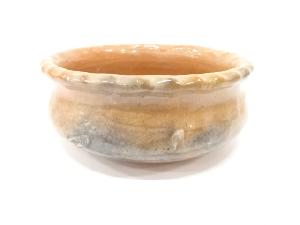 楽焼　赤楽　建水